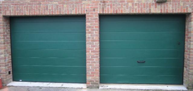 installation porte de garage