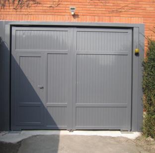 Porte de garage aluminium