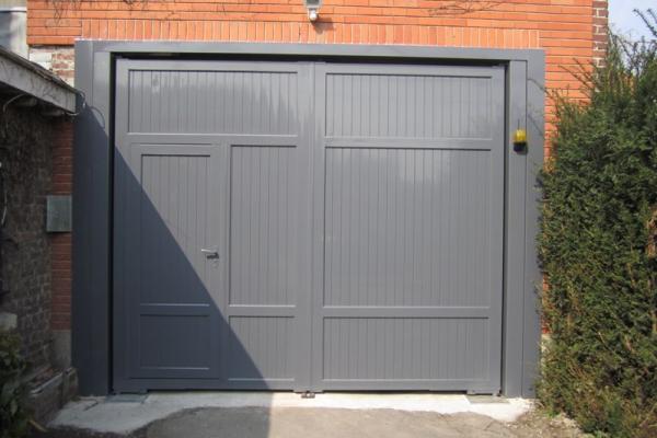 Porte de garage aluminium