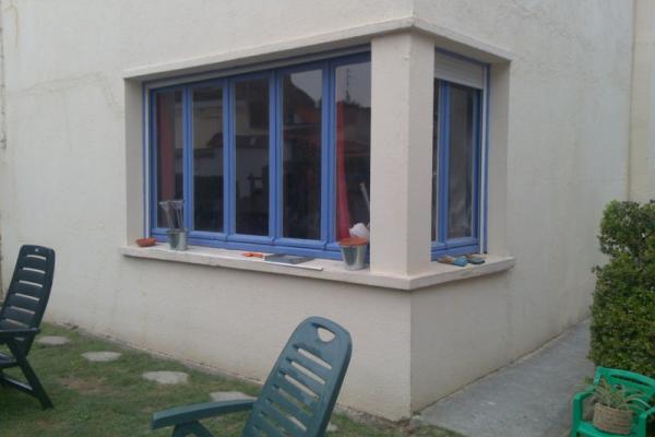 Menuiseries aluminium SCHÜCO blanc 9016